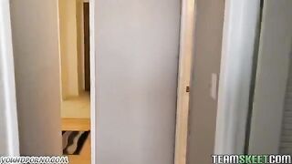 A young student fucks with a girl in the hostel, it was just amazing
