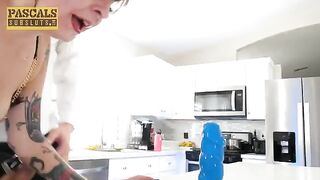 The girl was on top, so the guy did not expect a different outcome