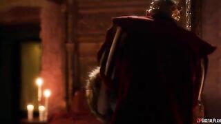 The owner of all the pods of Westeros, showcasing passionate cosplay and intense pussy licking action