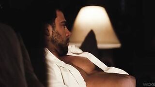 A rich woman can afford any pleasure she desires, including romantic encounters