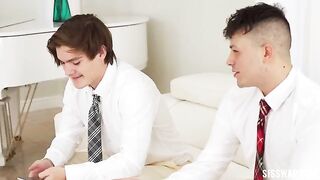 A couple has secret fun with other people while their partners don’t know