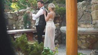 Double cock for two honeymoons - a dream of every girl