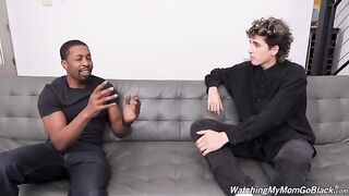 My mom is getting fucked by a black guy