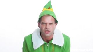 Letting The Elf In - a hot Christmas role play action