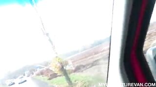 He took a girl for a ride and fucked her in the car