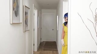 Prepped and primed to take on a big black cock