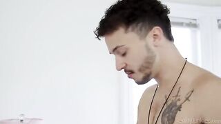 A hot video with a clip of a nimfomaniac at home