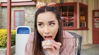 Flashing at the park theme - pick up girls in public places