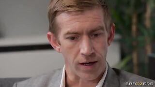 A mature woman gets caught by a therapist after stealing from him