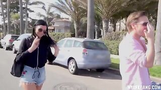 I brought my boy toy and he fucked me hard in this steamy scene
