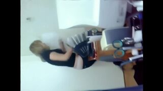 A hot Kazakh teacher is fucking with her colleague hard