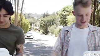 The Lil Humper Gang is lucky to fuck a hot MILF in a steamy threesome