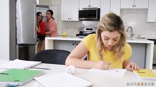 Tutor's advice on how to have sex and big natural tits
