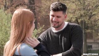 Two redheads have an intense sex session, and one of them is screaming with pleasure