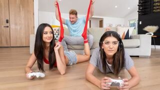 I fucked my boyfriend in the room with my gamer roommates
