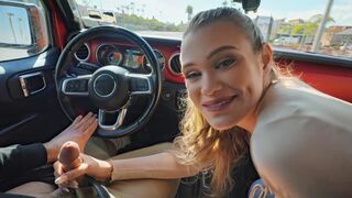 No need to worry about money, just think about fucking in the car