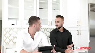 Our boss is a tireless man who likes to have sex with many girls