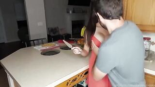 You should not skip dinner for the sake of big tits