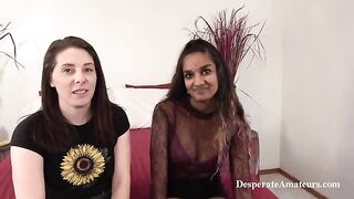 Kama Sutra casting with desperate amateurs for a big cock