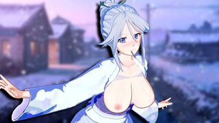 3D Hentai: Shirayuki Tomoe Compilation is related to Tsurara Shirayuki Hentai