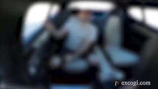 First time sex with cute Asian girl Asia Oakley in the car