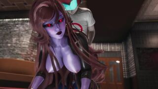The boyfriend cheats on his GF with her mom in a steamy FNF mod