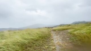 Pinay goes crazy with outdoor sex in the forest, she can't hide her moans