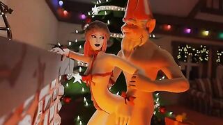 Fortnite Christmas compilation featuring the hottest animated scenes in stunning 4K