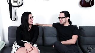 Kylei's first porn video! Follow us on social media for more exclusive content!