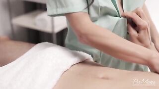 A nice massage with a happy end, see how it goes