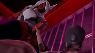 A sexy Futa Mirko has passionate sex with a young guy hard