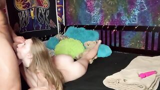 A young cute girl was fucked by her teacher on cam