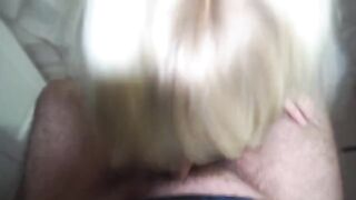 The red-haired beauty made a stunning Russian guy a breathtaking blowjob