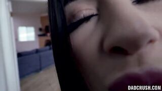 Two delicious brunettes waiting for their reward in a threesome