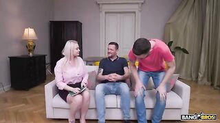 Two dicks are not enough for this sexy girl