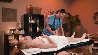 An oily massage can be something really erotic and sensual