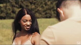 Welcome to my hole, a sensual outdoor encounter with passionate pussy licking