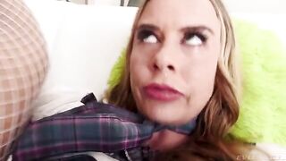 An angel with a anal character, who loves to feel intense sensations in her tight backside