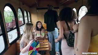 A sexy party without panties is a real turn on