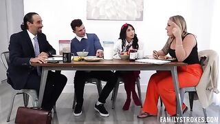 Did you like the taste of my pussy? - a thrilling question in public