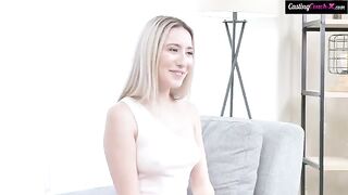 Cute babies have a hard time in pussy during casting