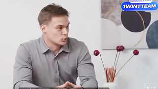 Hot pussy office meeting with Crystal White