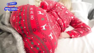 The stepmother hopes to receive a special gift from her stepson at Christmas