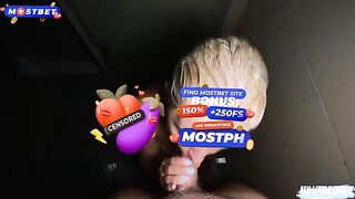 Are you going to look at me, stepfather? (A sexy blonde in the shower)