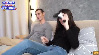 A husband shared his wife with his friend in a steamy scene