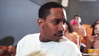 Fucked a girl in the toilet of the club at a party
