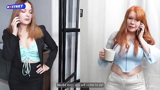 My stepmom and teacher fucked me in a steamy threesome