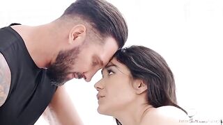 Great motivational sex threesome with two smart girls