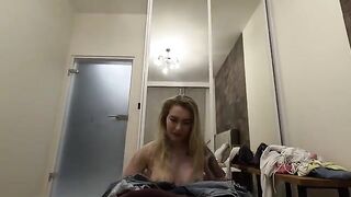 A young girl invited a friend over because she was bored at home