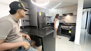 I wanted to shoot a new recipe, so we had to test the ingredients